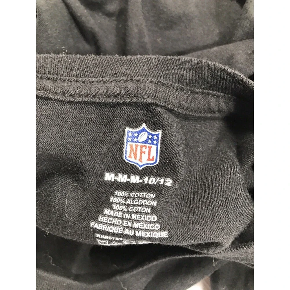 Nike Tee Cam Newton Carolina Panthers Celebration Pose T Shirt Black Sz M 10/12
